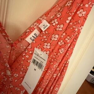 GAP Coral Floral Dress